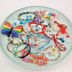 Big Children’s Jewelry Lot 3 Dress-up Surprise Kids Girls Bracelets Necklaces